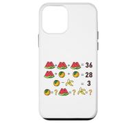 Mathematical Funny Riddle Puzzles Game Graphic Cool Designs Carcasa para iPhone 12 Mini