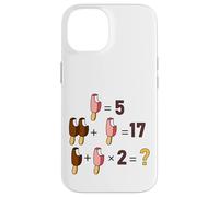 Mathematical Funny Riddle Puzzles Game Graphic Cool Designs Carcasa para iPhone 14