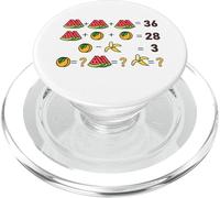 Mathematical Funny Riddle Puzzles Game Graphic Cool Designs PopSockets PopGrip para MagSafe