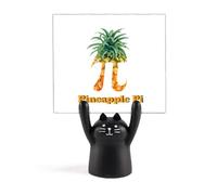 Mathematical Pi - Soporte para notas de cálculo de frutas, diseño de gato negro