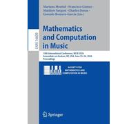 Mathematics and Computation in Music: 10th International Conference, MCM 2026, Annandale-on-Hudson, NY, USA, June 23-26, 2026, Proceedings (Lecture Notes in Computer Science, 16609)