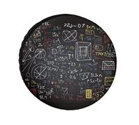 Mathematics And Physics - Funda universal impermeable para neumáticos de remolque, cubierta de rueda de caravana, personalizada, para remolques, camiones, caravanas, todoterreno, 24-36 pulgadas (se