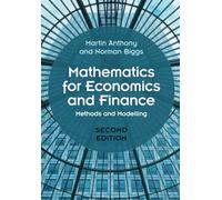 Mathematics for Economics and Finance: Methods and Modelling