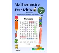 Mathematics for Kids: Puzzles, Colouring, Time, Word Search & Fun Activities