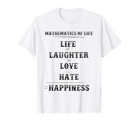 Mathematics of Life Complex Equation Formula Math Lover Fun Camiseta
