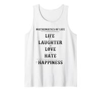 Mathematics of Life Complex Equation Formula Math Lover Fun Camiseta sin Mangas