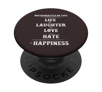 Mathematics of Life Complex Equation Formula Math Lover Fun PopSockets PopGrip Adhesivo