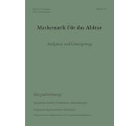 Mathematik für das Abitur: Booklet 20: 1-26