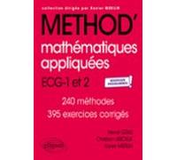 Mathématiques Appliquées - Ecg 1re Et 2e Années - Nouveaux Programmes