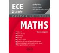 Mathématiques Ece 2e Année - Nouveau Programme 2014 (ebook)