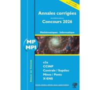 Mathématiques et Informatique MP: concours e3a CCINP Mines Centrale Polytechnique