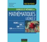 Mathématiques Licence 2 (ebook)