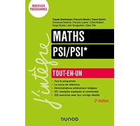 Mathématiques PSI/PSI*: Tout-en-un