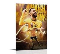 Matheus Cunha Football Rising Star Poster Wall Art Scroll Canvas Painting Picture Living Room Decor Home 40 x 60 cm