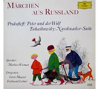 Mathias Wieman / Lorin Maazel & Orchestre National de la Radiodiffusion-Television Francaise Paris / Ferdinand Leitner & Berliner Philharmoniker - Märchen aus Russland - Prokofieff: Peter und der Wolf / Tschaikowsky: Nussknacker-Suite [Vinyl LP] [Schallplatte]