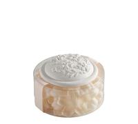 MATHILDE M. Caja de pétalos de jabón perfumados blancos y nude - Perfume de Rosa