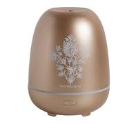 MATHILDE M. Difusor eléctrico de niebla perfumada clásico 60 ml, color dorado