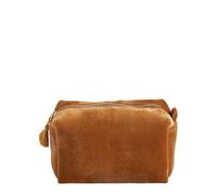 Mathilde M. - Neceser rectangular de terciopelo amarillo, diseño pequeño