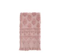 Mathilde M. Toalla de invitados 'Petite Indienne' rosa 30 x 50 cm algodón vintage casa de campo