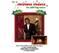 Mathis, Johnny - 50th Anniversary Christmas / Yule Log [USA] [DVD]