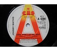 Mathis, Johnny Love Won't Let Me Wait 7" CBS A4284 EX 1984 demo