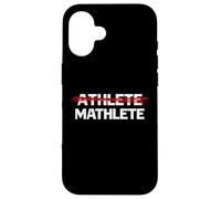 Mathlete para Estudiantes del Equipo de matemáticas Álgebra Profesor de matemáticas Carcasa para iPhone 16