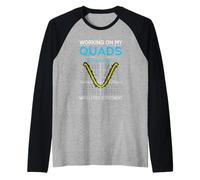 Mathletics Working On My Quads Algebra Algebra Math Teacher Camiseta Manga Raglan