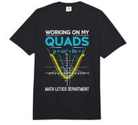 Mathletics Working On My Quads Algebra Algebra Math Teacher Comfort Colors Adult Heavyweight T-Shirt