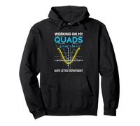 Mathletics Working On My Quads Algebra Algebra Math Teacher Sudadera con Capucha