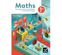 Maths 1re Enseignement scientifique et mathématique – Hatier