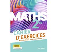Maths 2de: Cahier d'exercices