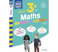 Maths 3e - Cahier Jour Soir: Conçu et recommandé par les enseignants