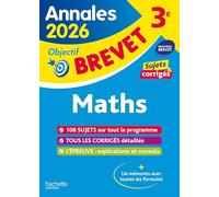 Maths 3e: Sujets & corrigés