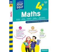 Cahier du jour/cahier du soir Maths 4e: Conçu et recommandé par les enseignants