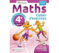 Maths 4e iParcours: Cahier d'exercices