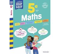 Maths 5e - Cahier Jour Soir: Conçu et recommandé par les enseignants