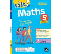 Maths 5e: pour progresser facilement
