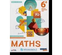 Maths 6e: Manuel élève