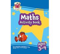 Maths Activity Book for Ages 3-4 (Preschool) (CGP Preschool Activity Books and Cards)