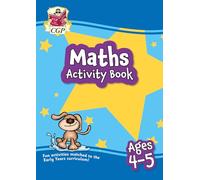 Maths Activity Book for Ages 4-5 (Reception) (CGP Reception Activity Books and Cards)