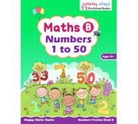 Maths B - Numbers 1 to 50: Numbers Practice Book B | Ages 4+ | Learn Numbers up to 50, Counting, Comparisons & Shapes | Kindergarten Math Workbook | ... Books (Jumping Minds Pre-School Books)