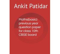 Maths(basic) previous year question paper for class 10th CBSE board