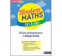 Maths CE1 et CE2 Tandem: Guide pédagogique + diaporamas