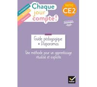 Maths CE2 Chaque jour compte !: Guide bi-média avec diaporamas