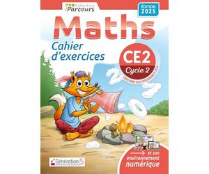 Maths CE2 iParcours: Cahier d'exercices