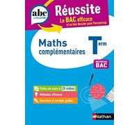 Maths complémentaire Tle