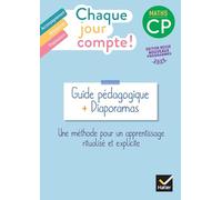 Maths CP Chaque jour compte !: Guide bi-média avec diaporamas