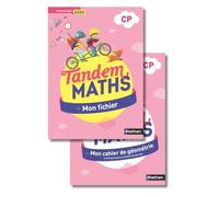 Maths CP Tandem: Mon fichier + Mon cahier de géométrie