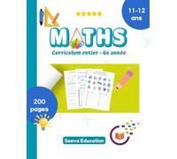Maths : Curriculum complet, 6e année