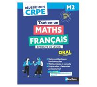 Maths Français Tout-en-un M2: Epreuve de leçon Oral